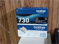 2 New Brother TN 730 Ink Cartridges
