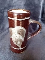 Vintage Hand-Made 6" Mug
