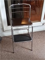 chrome step stool