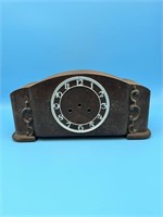 Antique Solid Wood Mantle Clock
