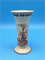Vintage Vase Brown And Ivy