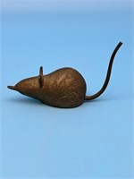 Small Brass Mouse - Signed