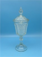 Vintage Indiana Glass Apothecary Jar