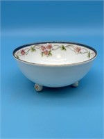 Nippon Hand Painted Footed Bowl