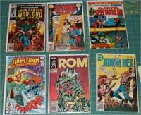 Silver, and bronze age DC and Marvel comic lot
