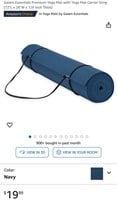 Gaiam Essentials Yoga Mat with Carrier Sling