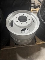 PAIR OF 8 HOLE WHEELS