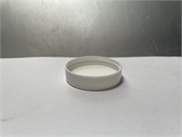 2oz Glass Jar Lid White (Aprox Qty 28,800)