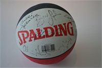 Miami Heat Miniature Spalding Basketball Signed