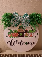 St Patrick's Day Welcome Wreath