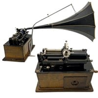 Edison Spring Motor Cylinder Phonograph c.1879