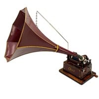 Edison Maroon Gem Phonograph