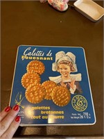 Old cookie tin