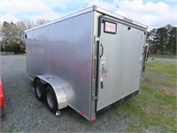 2023 MTI 7x14 Tandem Enclosed Trailer