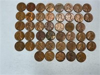 44 Lincoln wheat cents