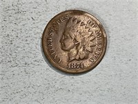 1874 Indian head cent