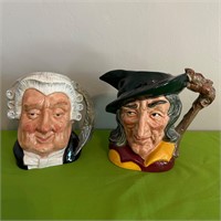 Royal Doulton Jugs: The Lawyer & Pied Piper