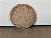 1905S Barber half dollar