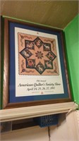 AMERICAN QUILTERS SOCIETY PRINT 30" X 24"