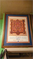 AMERICAN QUILTERS SOCIETY PRINT 30" X 24"