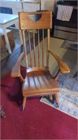 SOLID WOOD ROCKING CHAIR
