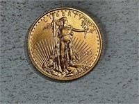 2020 American Eagle five dollar gold coin