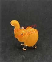 Glass pipe orange elephant (living room)