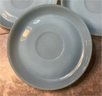 2 Collector's Saucer Plate by fire king