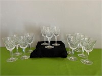 Waterford Made in Ireland Crystal Wine Glasses