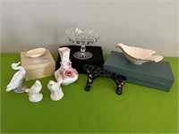 Figurines Lladro, Lefton Vase, Lenox, Waterford +