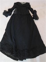 Antique Women's Corsette Top & Black Shirt