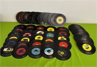 45s - The Monkees, Rolling Stones, Various Labels
