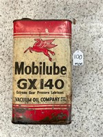 Mobilube GX 140 Oil tin