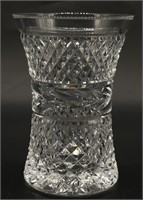 Waterford Crystal Flower Vase, Marked