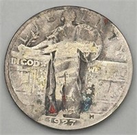 1927 S 
Quarter, Mint