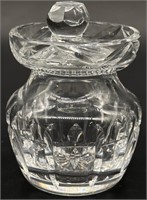Waterford Crystal Lidded Jam Jar