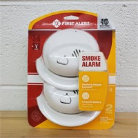 New- First Alert Smoke Alarm 2-Pack