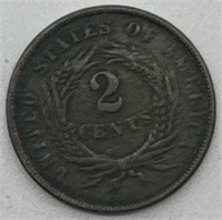 (LJ) 1865 Two Cent Piece