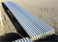 (23) Pcs of Corrugated Metal Sheeting