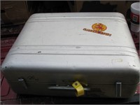 Vintage alum Suitcase