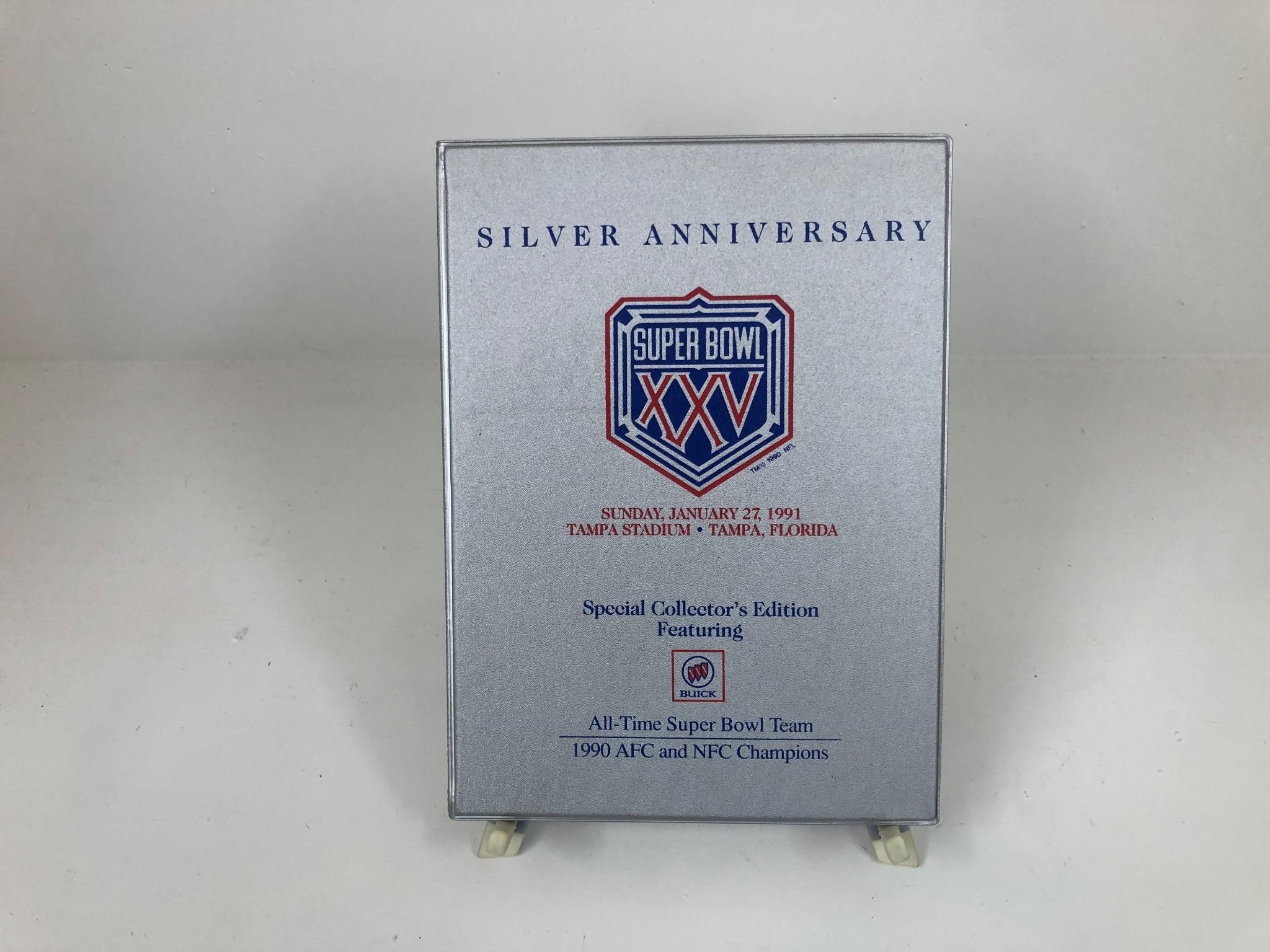 Pro set silver anniversary nfl cards