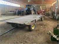 hay wagon, 8’ x 20’