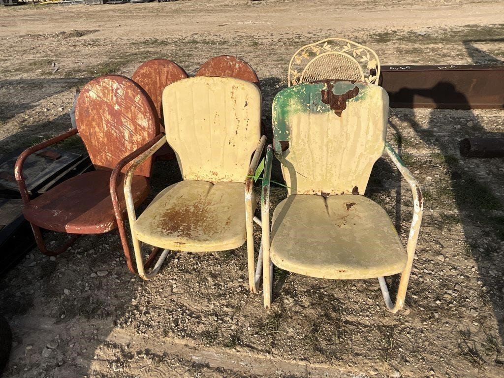 LL4- Vintage Metal Chairs