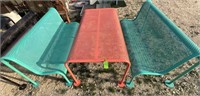 LL4- Outdoor Benches and Table