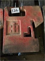 IH tractor weight