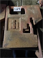 IH tractor weight