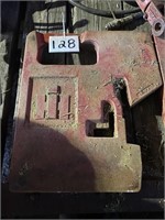 IH tractor weight