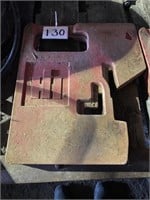 IH tractor weight