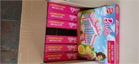 case of 7 Barbie Cookie House Kits