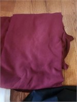 Maroon Round Table Cloth